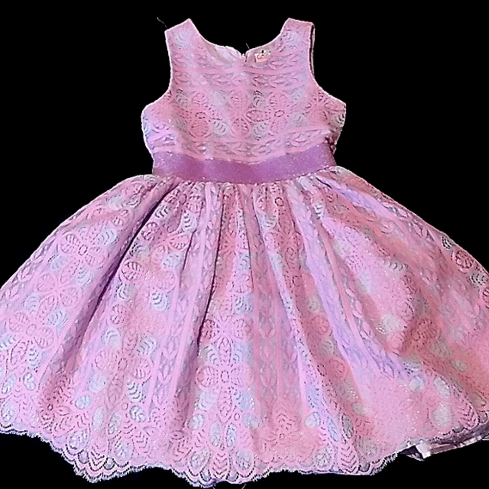 Girls dress size 7  Pink & purple from bloomer (de jeune. Fille)